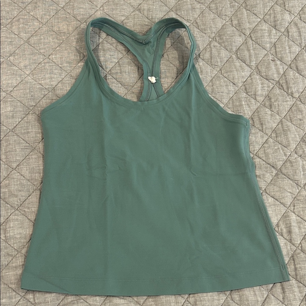 lululemon athletica Green Cool Racerback Tank Top